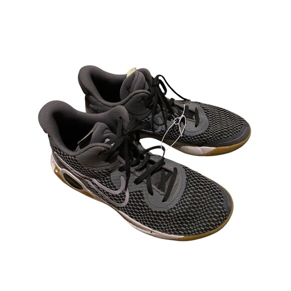 Nike KD Trey 5 IX CW3400-003 Gray Gum Basketball Shoes Sneakers Men's Sz 10.5 - Picture 2 of 7